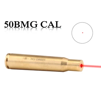

TOP Quality Red Laser Boresighter 50BMG CAL Bore Sighter Cartridge Brass Bore Sight Boresight for Rifle Hunting