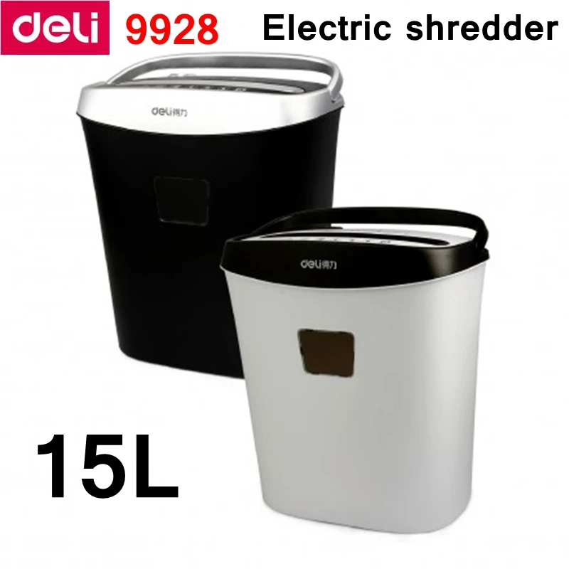 ديلي 9928 التقطيع الكهربائية 2017 نوع جديد حجم 15l 220-230VAC/50 هرتز الطاقة إنقاذ السيارات توقف درج الورق نوع