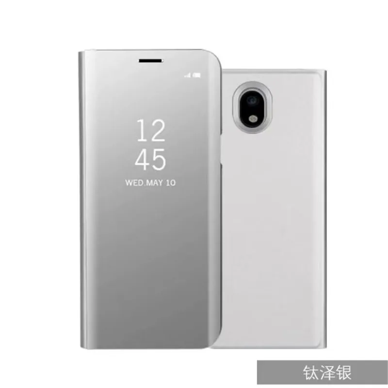 Чехол для Samsung Galaxy J7 2017 / Pro роскошный умный зеркальный откидной телефона J 7 (7)