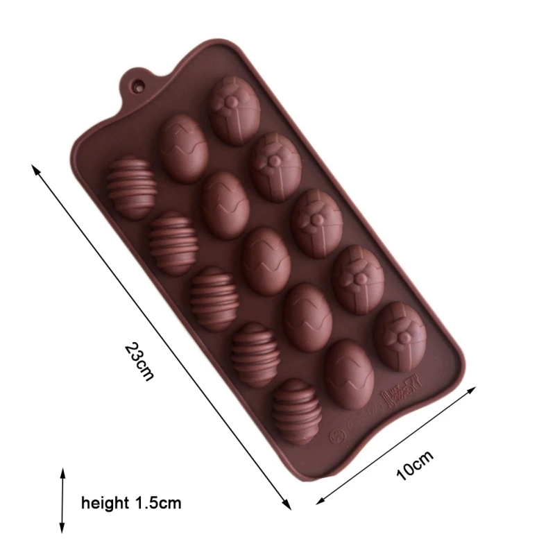 15/8 полость пасхальное яйцо и пасхальная серия Бонусная выпечка пасхальные конфеты форма кролика силиконовая форма для пирожных, шоколада помадка повара