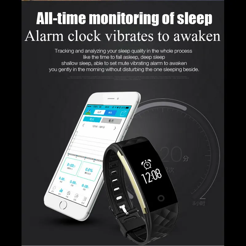 Hold Mi S2 Bluetooth Смарт-Браслет Сенсорный экран браслет монитор сердечного ритма Смарт-браслет для Android IOS Телефон