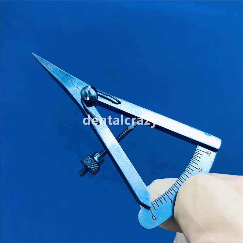 Titanium Straight Винт регулировки стилей суппорт из нержавеющей стали/титанового сплава для век суппорт 20 мм прямой офтальмологический прибор для улучшения кожи вокруг глаз инструмент - Цвет: Titanium Straight
