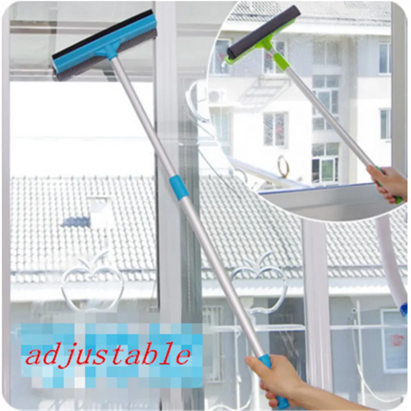 Anti slip Adjustable Long Handle Take Down Glass Sponge Window Cleaner