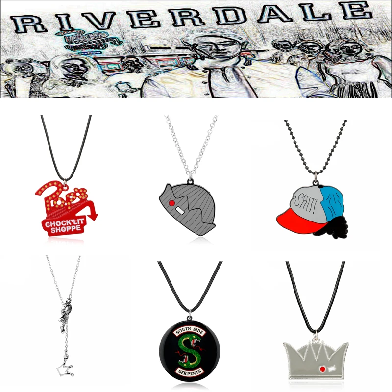 

TV Show Riverdale Collections Necklace Men Women Fashion Jewelry Pendant Charm Necklaces Unique Accessories Gift