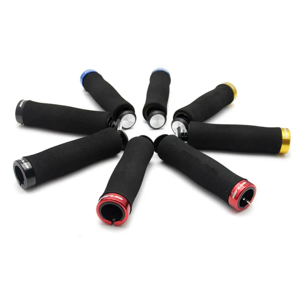 

Gold Red Blue Black GUB Comfortable Anti-slip Sponge Bicycle Handlebar Grips With Tightening Lockign Ring 159 Jul 18