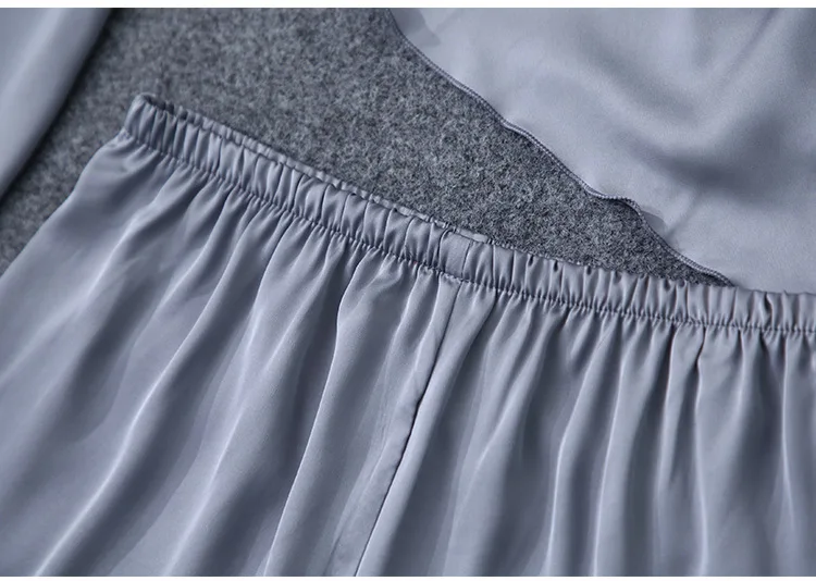 Женские пижамные комплекты, 5 шт., атласная пижама, шелковая Домашняя одежда, одежда для сна, домашняя пижама с нагрудными накладками