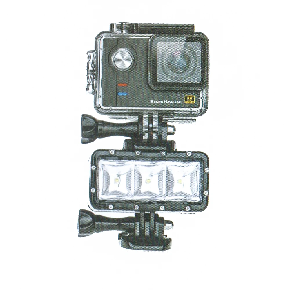 Дайвинг светодиодной вспышкой подводный светильник с Батарея для экшн-Камеры GoPro Hero 5 3+ 4 4S для спортивной экшн-камеры XiaoMi yi 4 K 4 k плюс спортивной экшн-камеры SJCAM sj4000 возможностью погружения на глубину до 30 м Водонепроницаемый