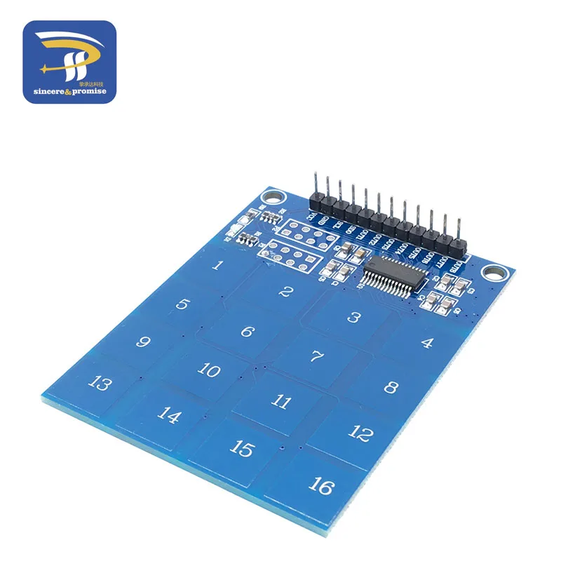 TTP223/TTP224/TTP226/TTP229 пробежки цифровой сенсорный выключатель Сенсор цифровой 1/4/8/16 системы безопасности-канальный сенсорный ключ емкостный сенсорный модуль TTP223B - Цвет: TTP229