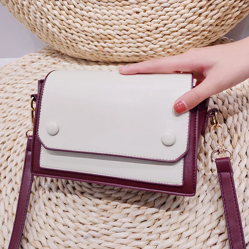 

Casual Rivet Small Flag Bags Women Handbags High Quality Leather Shoulder Bags Retro Rivets Crossbody Bags For Women 2019 C936