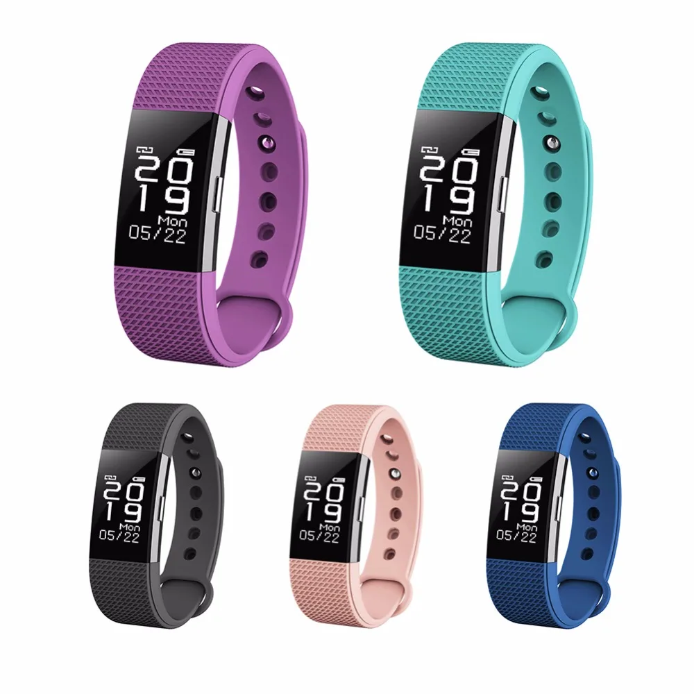 Passometer Smart Wristband Bracelet Support Fitness Tracker Heart Rate Sleep Monitor Sport Smartband for Android PK