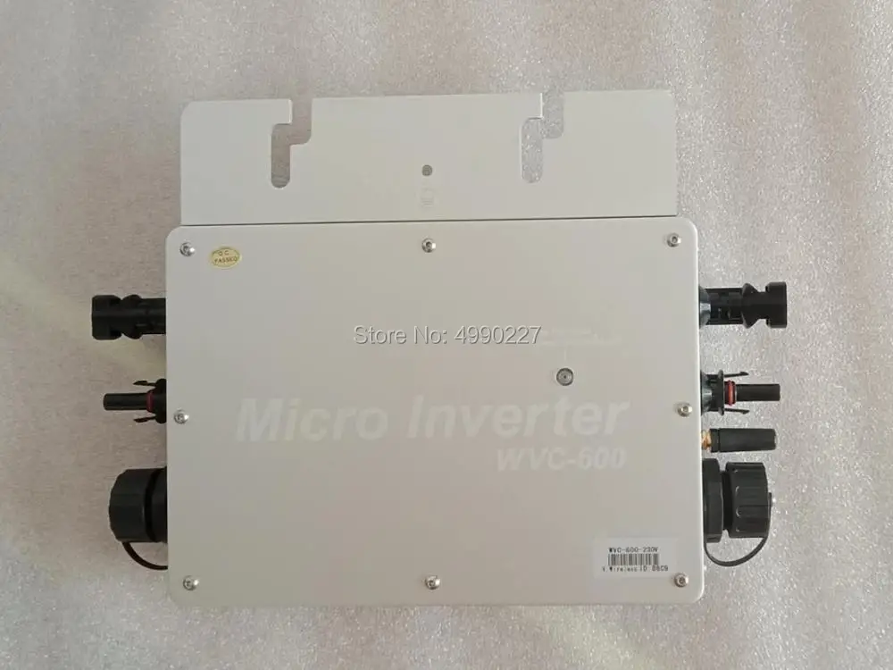 WVC 600 Вт wifi версия микро солнечный Встроенный инвертор с wifi-MODEM-433MHZ водонепроницаемый 600 Вт микро Чистая синусоида сетка галстук инвертор