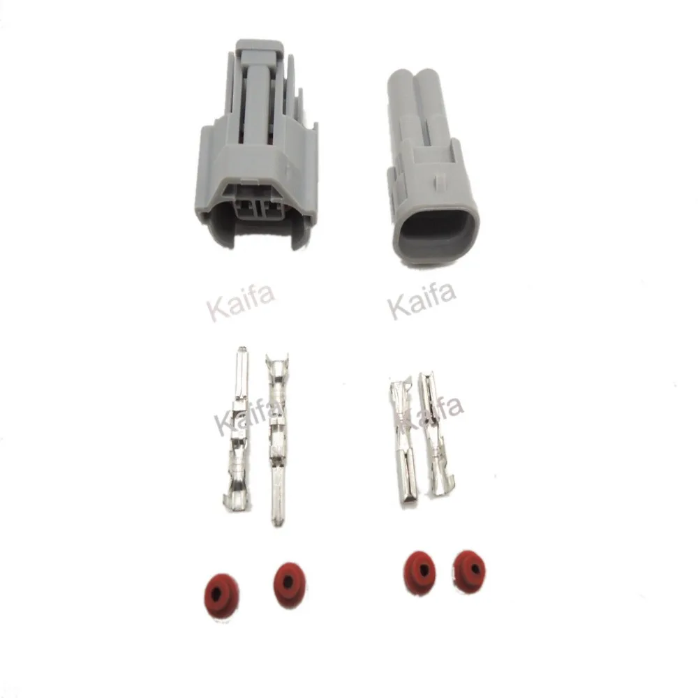 5 set Fuel Injector Plug Car Waterproof 2 Pin way Electrical Wire