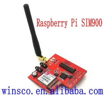 

2PCS/LOT Raspberry pi SIM900 GSM/GPRS SMS module extension board