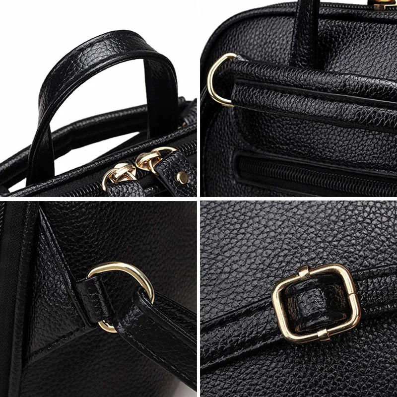 Женский рюкзак BP0185 черный из искусственной кожи|backpack rucksack|design rucksackfashion rucksack |