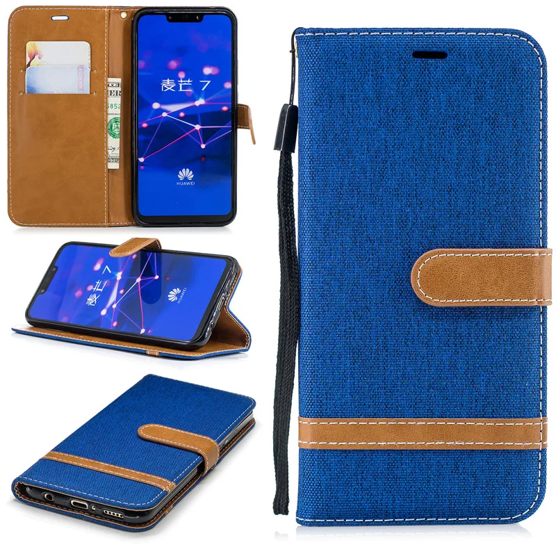 Case For Huawei P30Pro P20Lite Leather Flip Wallet Case For Huawei Mate20 20Pro 10Lite P Smart 2019 P10 Case Painted Phone Cases (11)