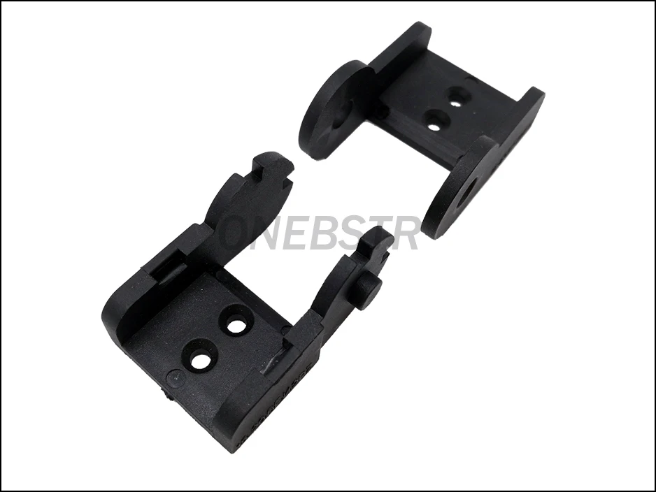 JFLO One Pair of 15x20mm drag chain End Connectors Plastic Towline Joints Cable Drag Chain Wire Carrier Tanks Chain Fitting 8