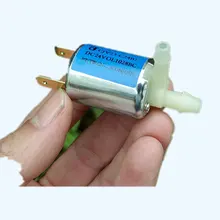 2 шт. 24 В DC микро Электрический электромагнитный клапан N/C нормально закрытый для газового воздуха водяной клапан