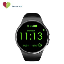 Luxus touchscreen SIM Karte Bluetooth Smart Uhr KW18 Für iPhone Samsung LG Sony Android smartwatch original reloj inteligente
