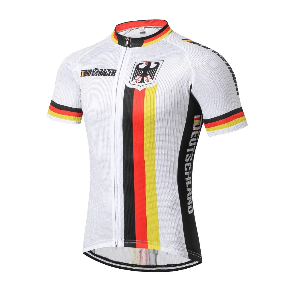 

Weimostar Germany Deutschland cycling jersey road bike wear Ropa Ciclismo Sportswear Maillot Bicycle clothes Mtb Bike shirt