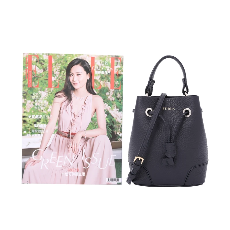 Кожаная мини сумка на шнурке FURLA STACY BOW7|Сумки с ручками| |