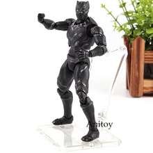 Marvel Captain America Civil War Hot Toys Black Panther Movable PVC Black Panther Figure Action Collection Model Toys for Boy