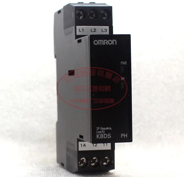 

Free shipping Japan Omron three-phase protection phase sequence relay K8DS-PH1 replaces Jiale DPA51CM44