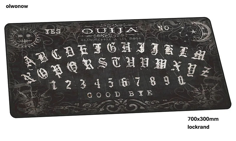 Ouija доска коврик для мыши геймер Domineering 700x300x2 мм notbook коврик для мыши игровой коврик для мыши профессиональный коврик для мыши стол для