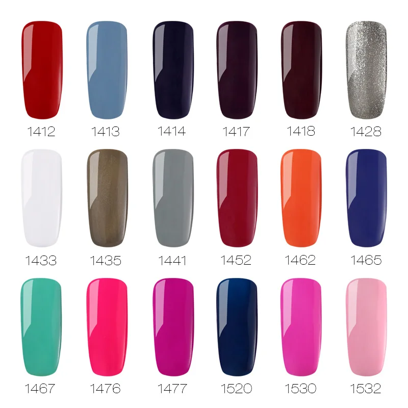 ROSALIND Gel 1S 15ml Gel Nail Polish New 60 Beautiful Colors Designed Nail Art Design Manicure UV Soak Off Primer Gel Varnishes