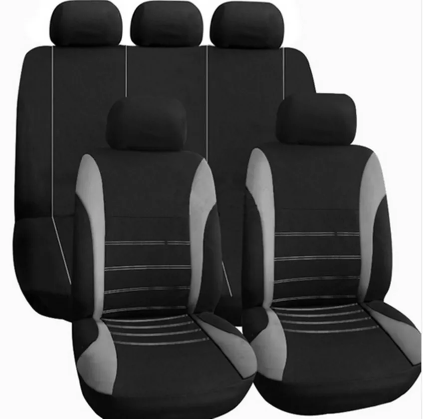 

2019 Free shipping Car Seat Sovers For Honda Lada Kia Rio Suv Sportage Sorento Sets 3mm Polyester Universal Seat Cover