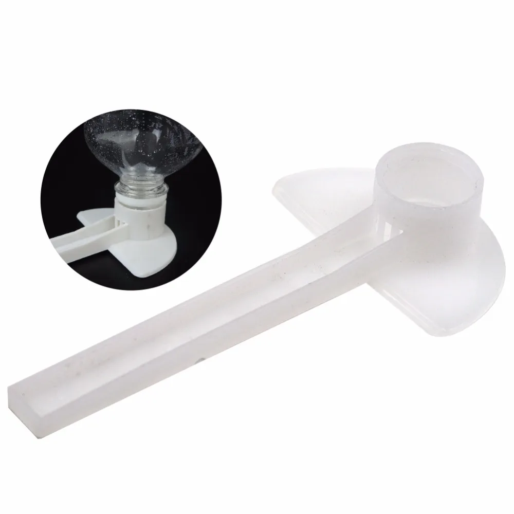 

10 pcs Plastic Beehive Beekeeper Bee Feeder Water Drink Feeding Fountains Beekeeping Apiculture Tool Easy Screw On coke bottle