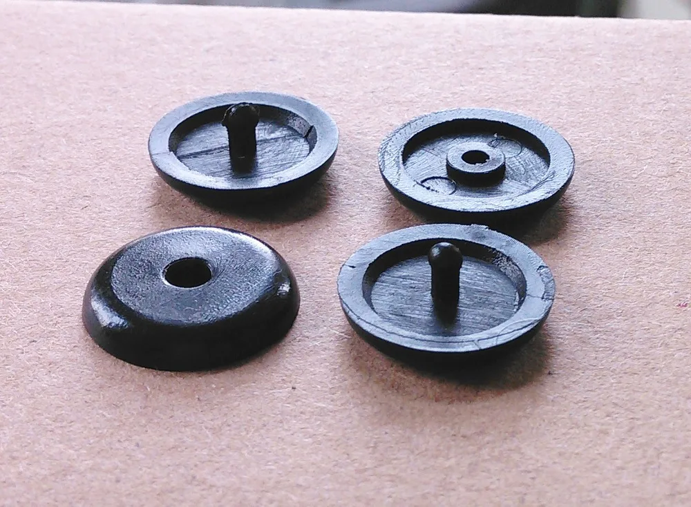 30 pcs Car Seat Belt buckle Retainer / Seatbelt Stop Button clips black