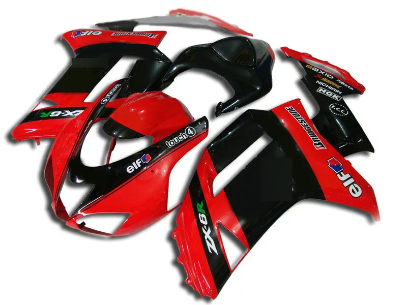 Motorcycle Fairing kit for KAWASAKI Ninja ZX6R 07 08 ZX6R 636 2007 2008