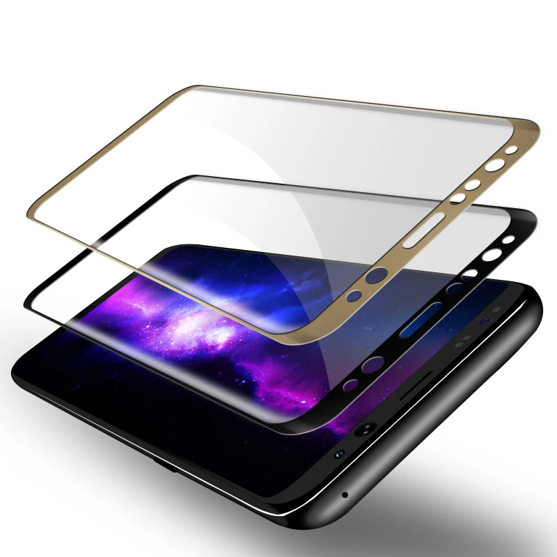 3d-Full-Cover-Tempered-Glass-For-Samsung three colors available