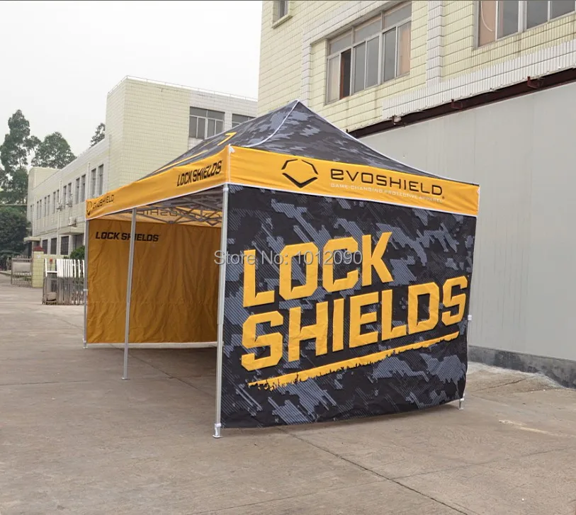 

1piece Heat transfer printing 3*6M advertising Pop Up tent (No side wall) with free shipping /Promotion Tent