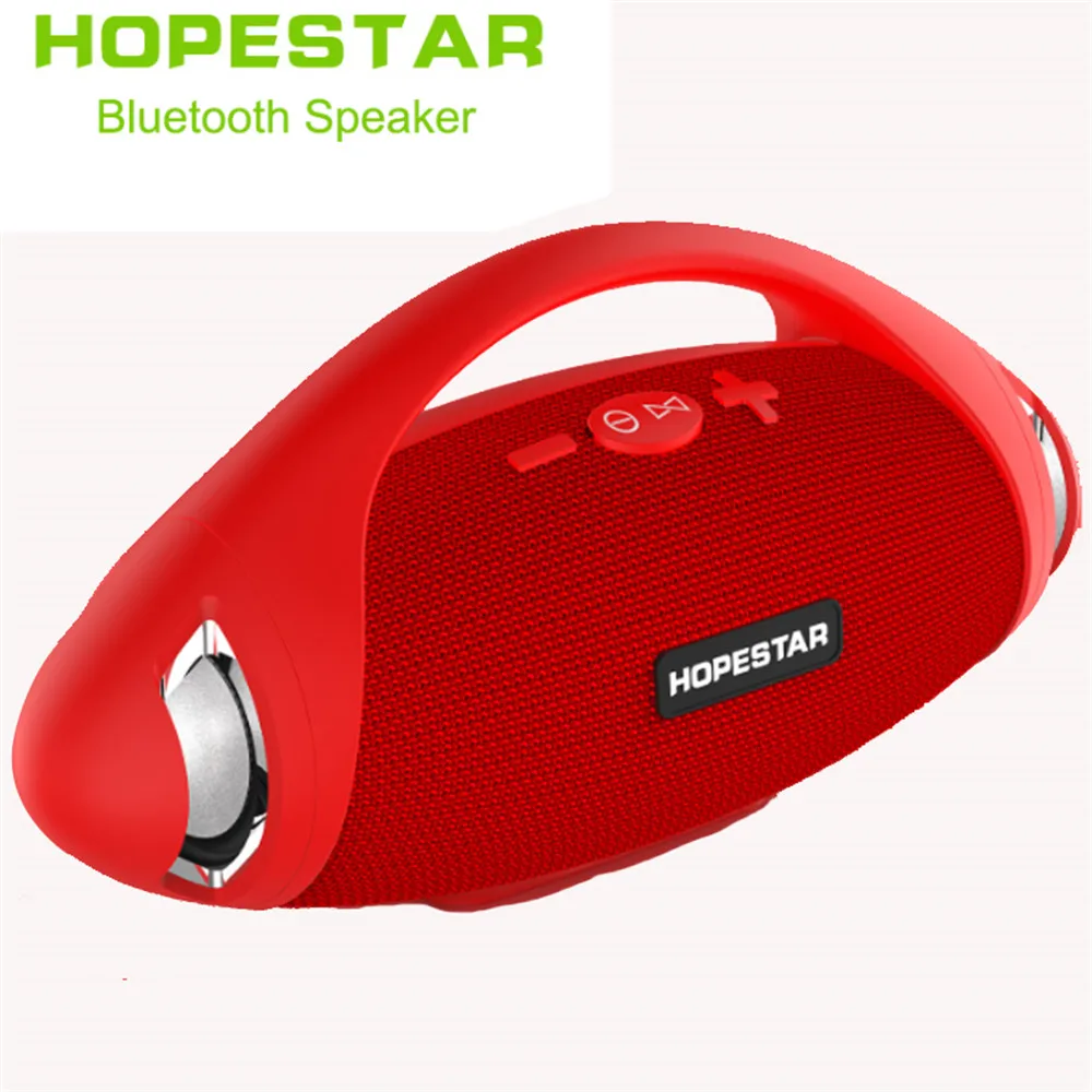 HOPESTAR H37 الرجبي سمّاعات بلوتوث ستيريو مكبرات الصوت من ماء المحمولة مضخم صوت لاسلكي مع وظيفة البنوك والكهرباء TF USB MP3