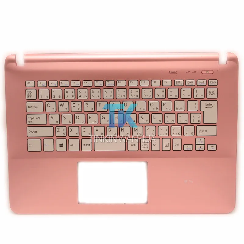 

New Original SVF142 Japanese Keyboard for SONY Laptop Keyboard without Touchpad Pink / Black Color