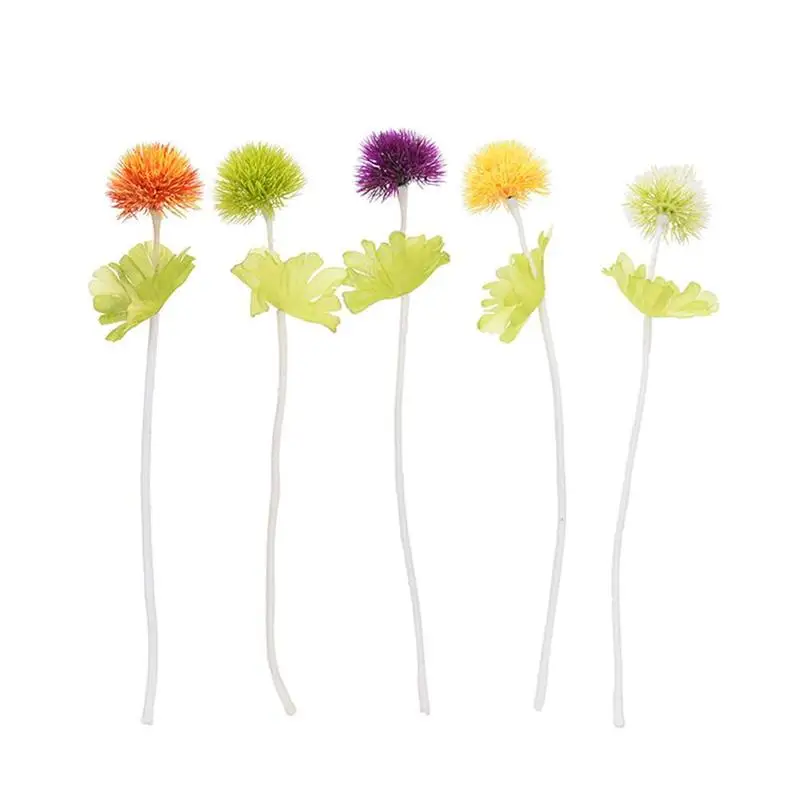 Buy 6pcs/set Artificial Dandelion Flower Exquisite