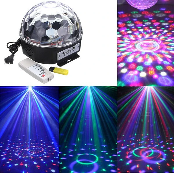 Buy Mini LED DJ Laser Projector Glass Ball Stage