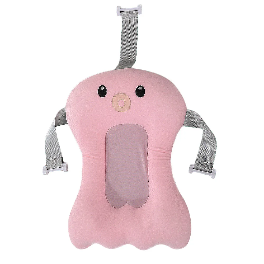 

Newborn Baby Bath Tub Foldable Bath Tub Pad Chair Seat Support Cushion Mat