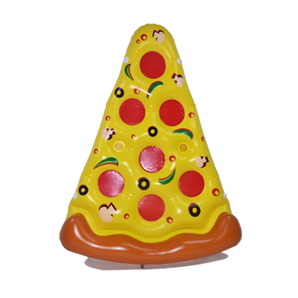 

2PCS Siez 180*150*18CM Pizza Slice Pool Float 5 Feet Long Huge Floating Raft Swimming Pools Water Toy