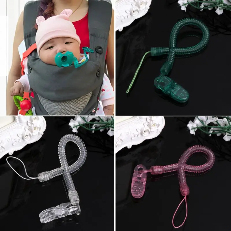 

2018 NEW Baby Kids Boy Girl Chain Clip Holders Dummy Pacifier Soother Nipple Leash Strap Baby Care