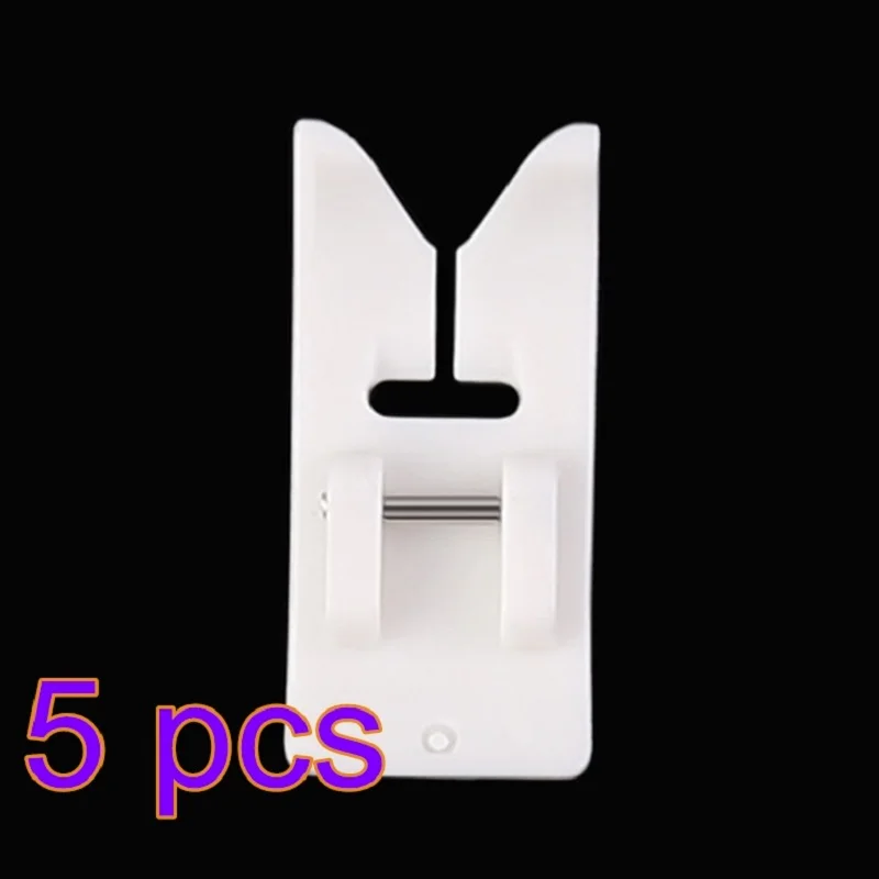 

5Pcs Household multi-function Domestic Sewing Machine Presser Foot Non-stick Sewing Machine Presser Foot Leather Pesser Foot