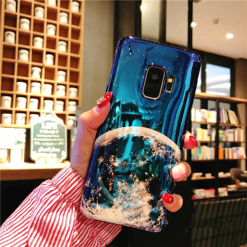 DCHZIUAN Case For Samsung Galaxy S8 S9 NOTE 8 9 Phone Case Cute Mickey Planet Moon Soft Cover for Samsung S10 S8 S9 Plus Case