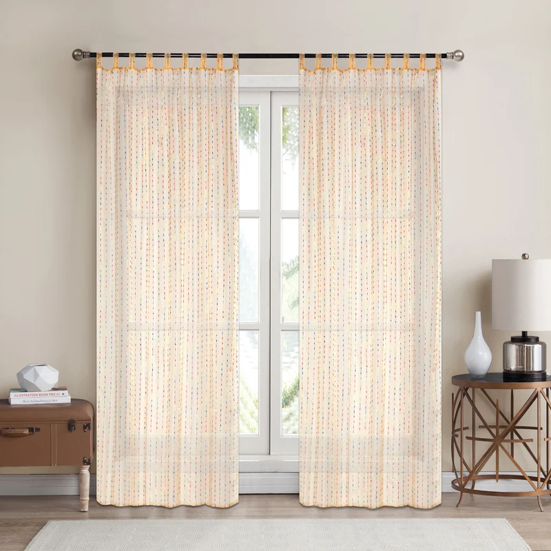 Artex Modern Curtains For Living Room Kitchen Room Tulle Curtains