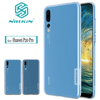 

Nilkin Capa for Huawei P20 Pro Case Nillkin Clear Soft TPU Silicone Phone Back Protective Cover for Huawei P20 Pro Shell 6.1''