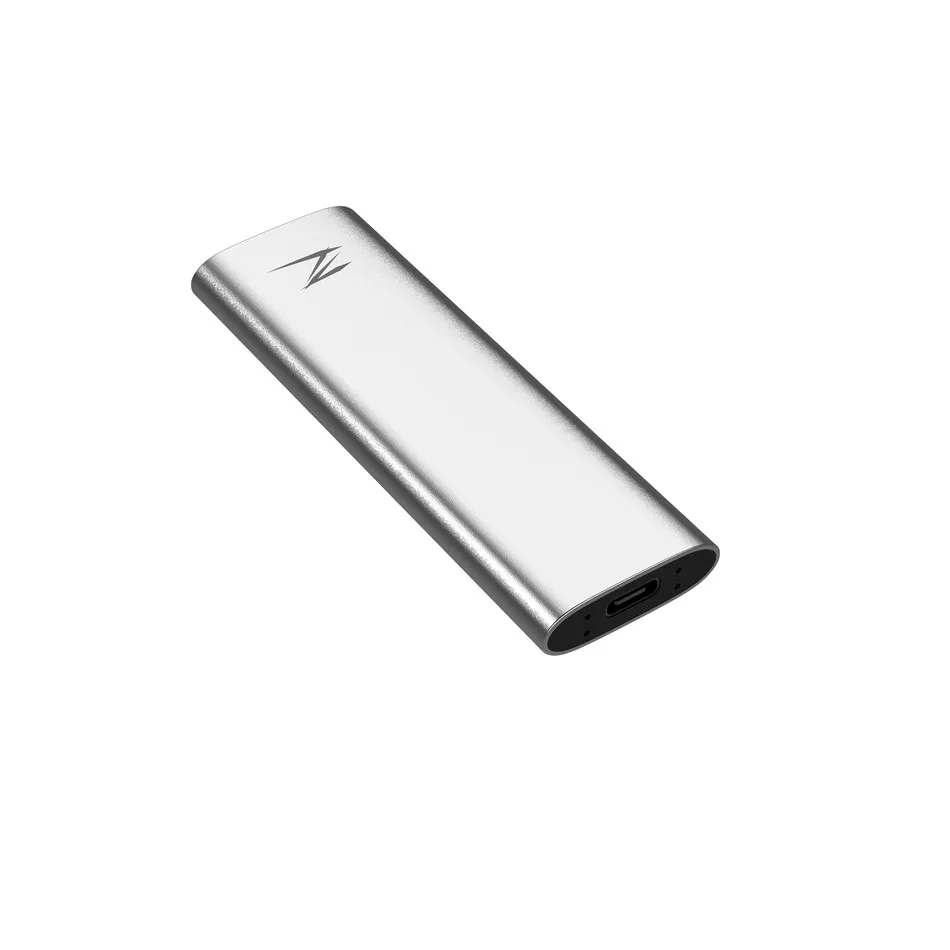 Внешний SSD Netac 128GB 256GB 512GB type-c USB 3,1 мобильный твердотельный диск Z Slim 1 ТБ 2 ТБ портативный SSD алюминиевый диск из сплава