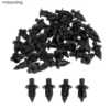 50pcs 6mm Black Plastic Car Rivet Bike Fairing Trim Panel Fastener Clips For Honda Yamaha Suzuki Kawasaki Universal ► Photo 2/6