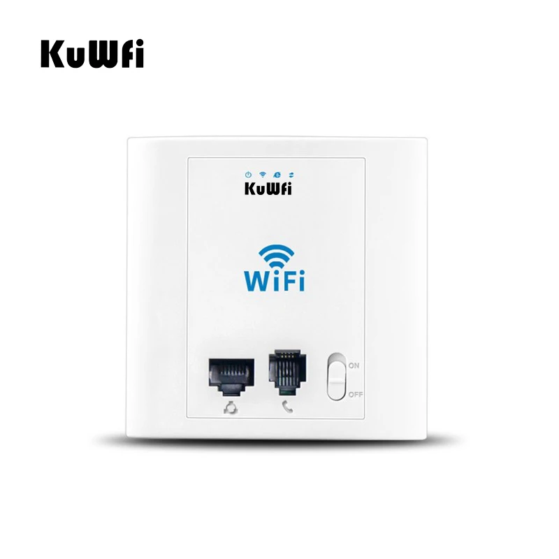 US Store 300Mbps In Wall Wireless Router Access Point Control System