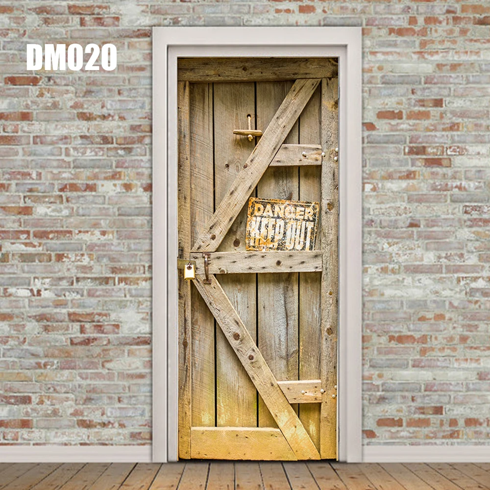 3D наклейка на дверь, Европейский стиль, арка, Настенная роспись, художественные обои, плакат, наклейка на дверь, s, ПВХ, самоклеющиеся, съемные, домашние, дверные наклейки - Цвет: door wallpaper DM020