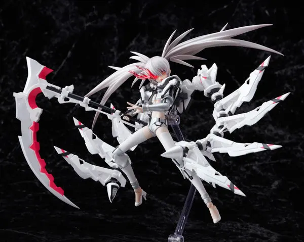 15 см SHF фигура Black Rock Shooter экшн фигурка из игры белая высококачественная SP 033 Модель